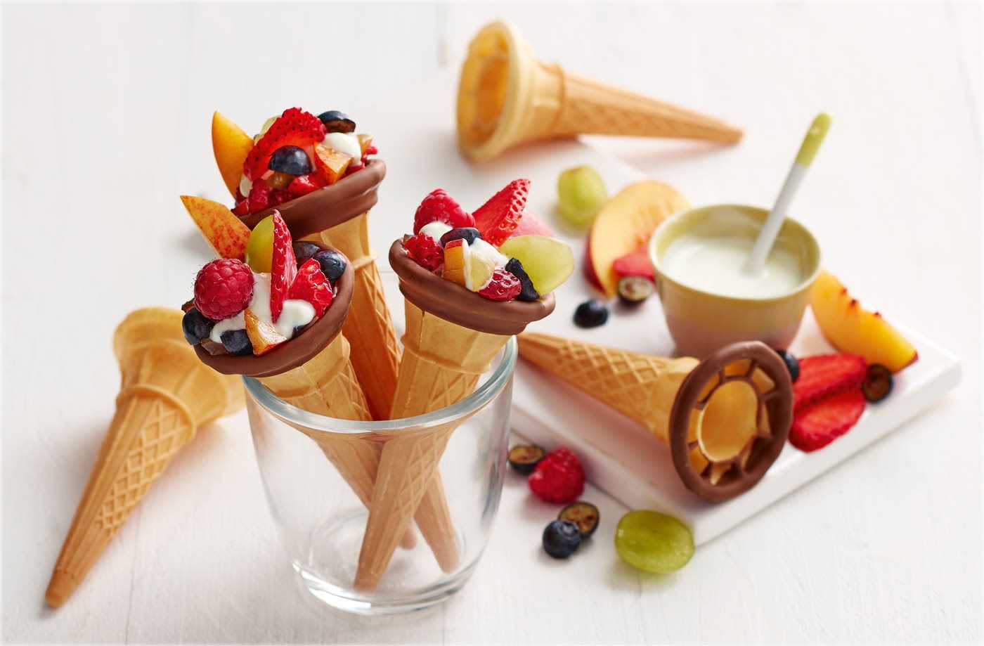 Claire's 'treat time' fruit cones