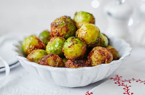 Image of "Miso-roasted Brussels sprouts"
