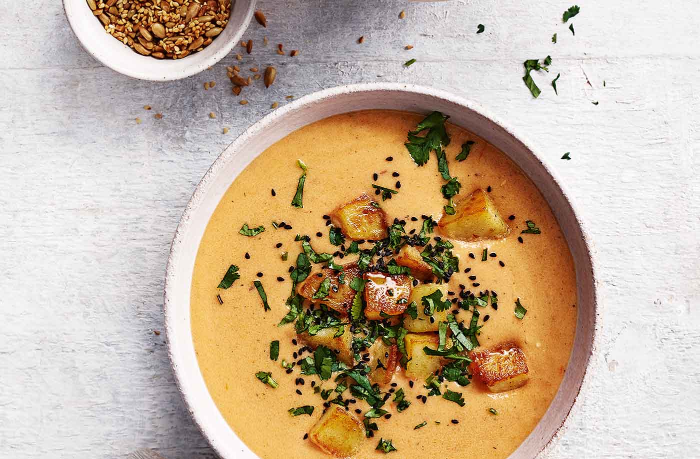 Aloo gobi soup