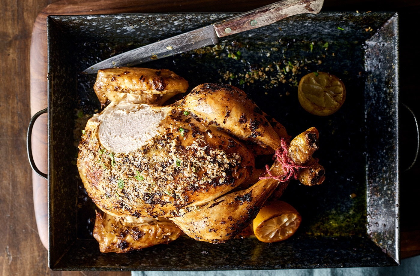Roast chicken Kiev