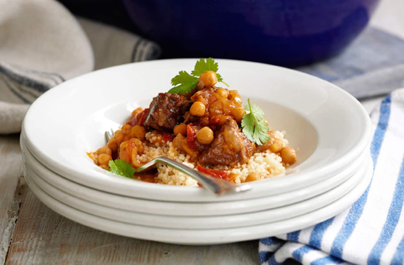 Lamb tagine with chickpeas