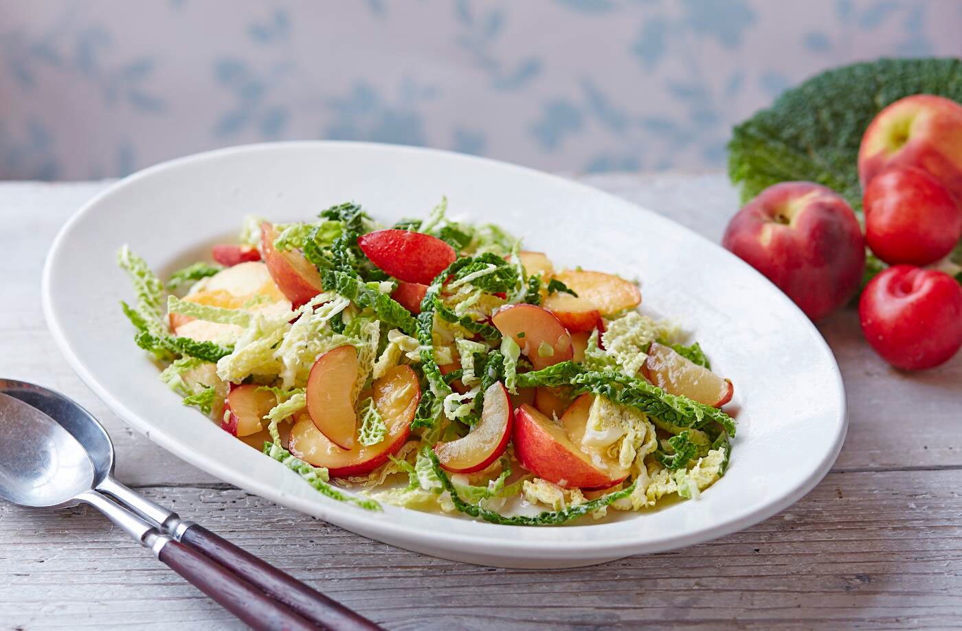 Stone fruit slaw