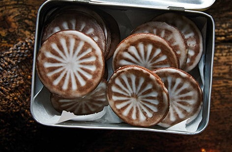 Image of "Glazed speculaas biscuits"