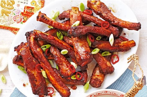 Image of "Braised sweet and sour spare ribs"