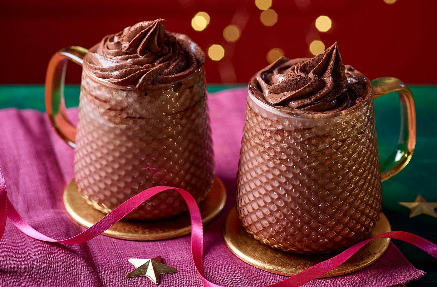 Whipped hot chocolate
