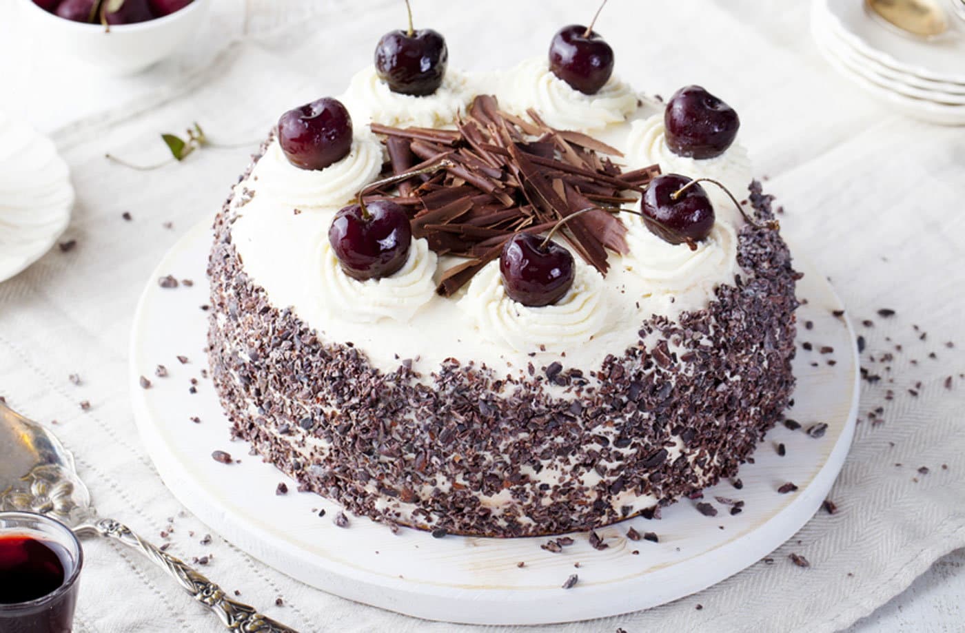 Black Forest gateau