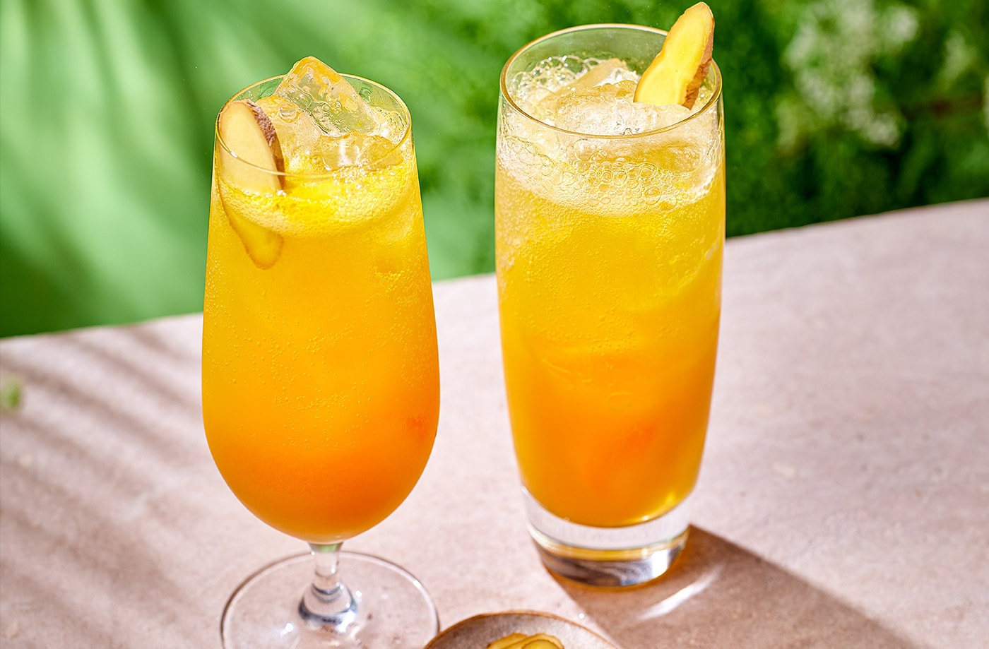 Ginger and turmeric tonic