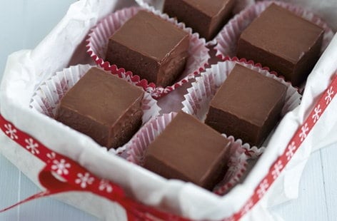 Image of "Champagne truffle squares"