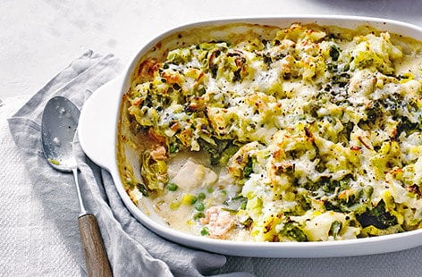 Image of "Colcannon fish pie"