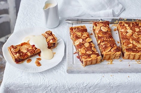 Image of "Dairy-free Bakewell tart"