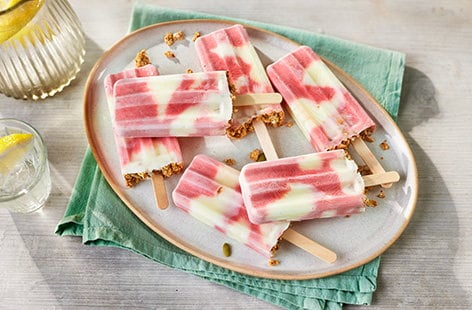 Image of "3-ingredient smoothie lollies"