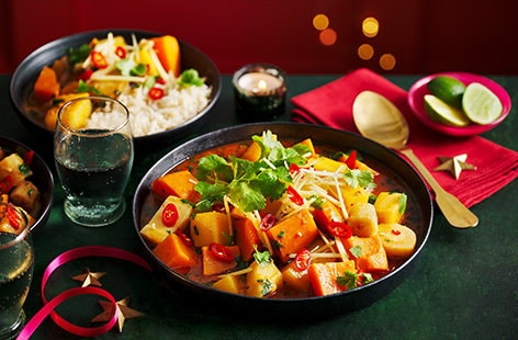 Image of "Root veg Thai red curry"