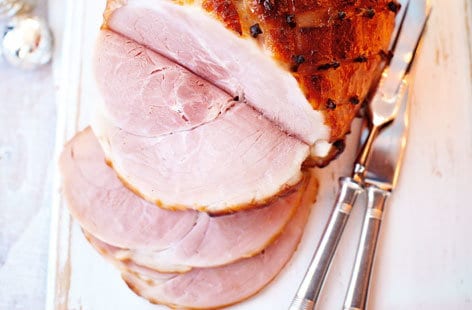 Image of "Spiced apricot glazed ham"