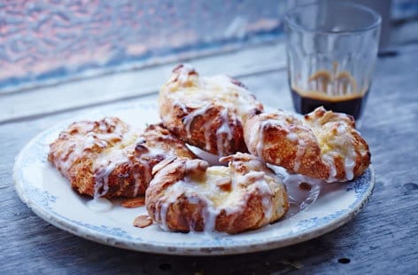 Image of "Almond custard Danish pastries"