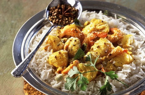 Image of "Monkfish curry"