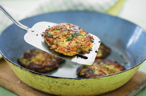 Image of "Vegetable rosti cakes"