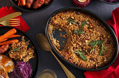 Image of "Gluten-free chestnut stuffing"