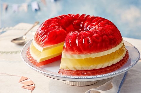Image of "Jubilee lemonade jelly"