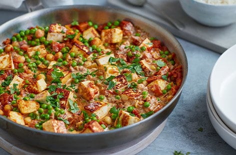 Image of "Pea and paneer curry"