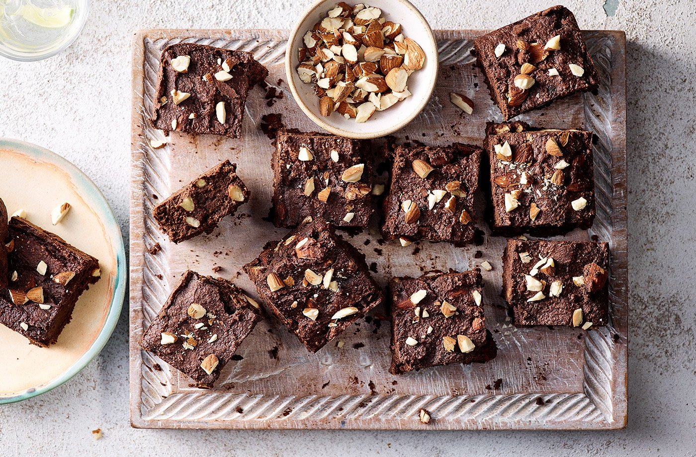 Chocolate and sweet potato brownies