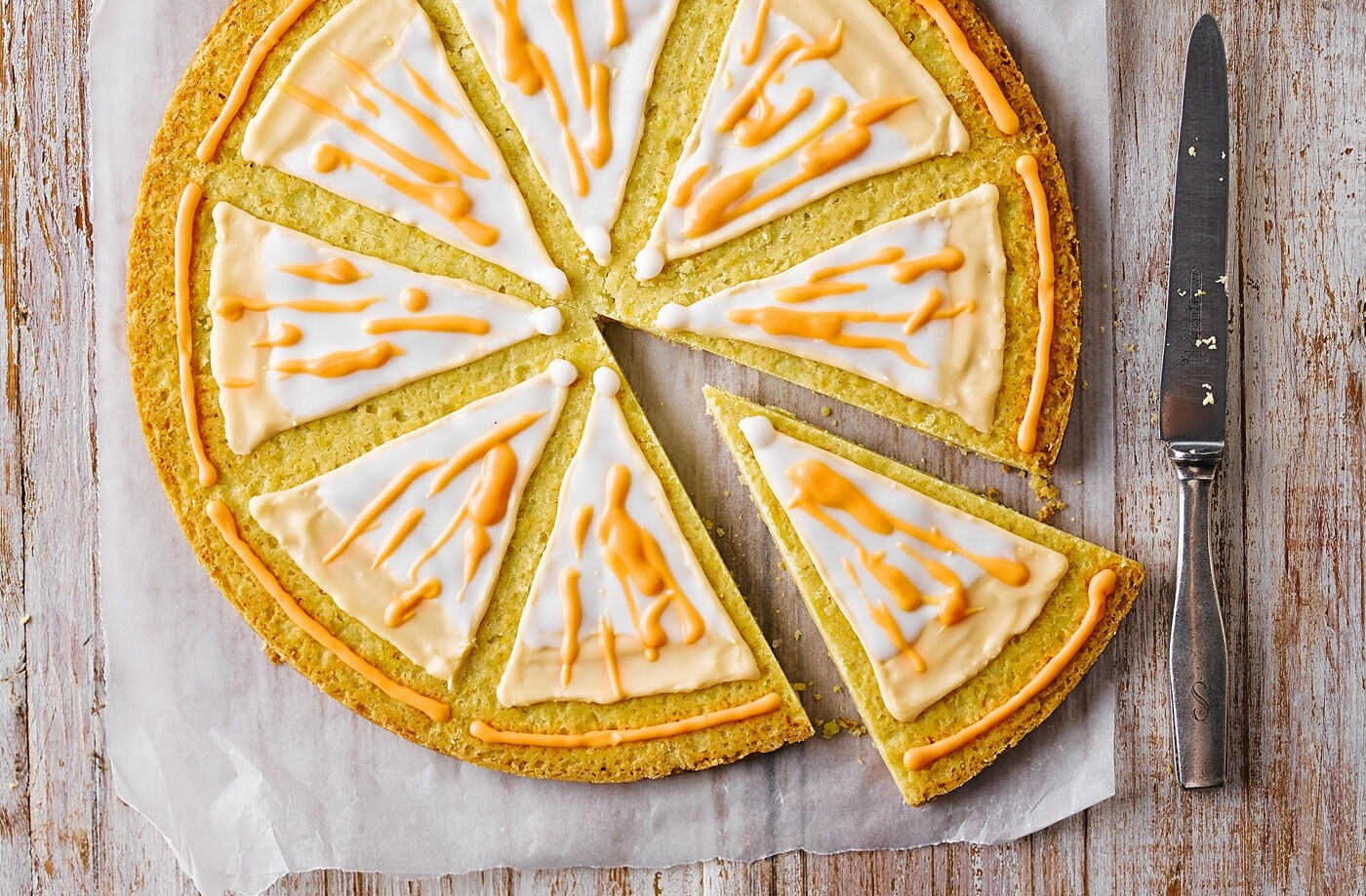 Orange shortbread