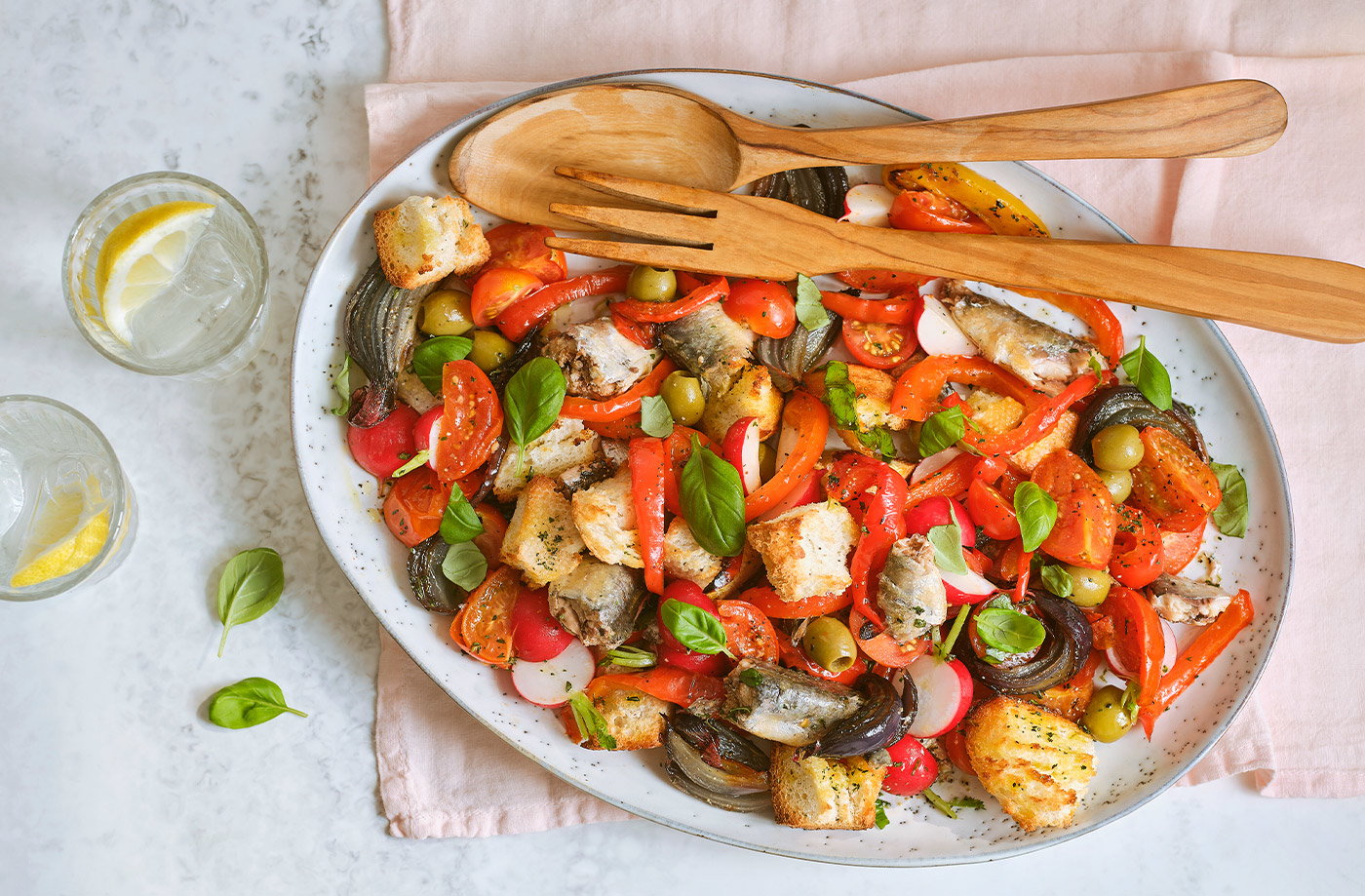 Sardine panzanella