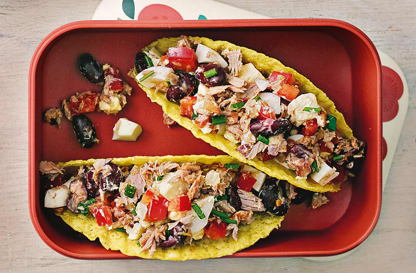 Tuna tacos