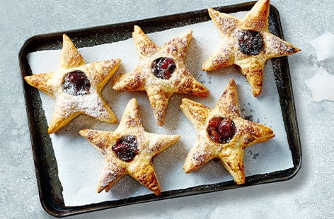 Image of "Mince pie stars"