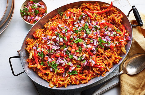 Jollof-inspired rice