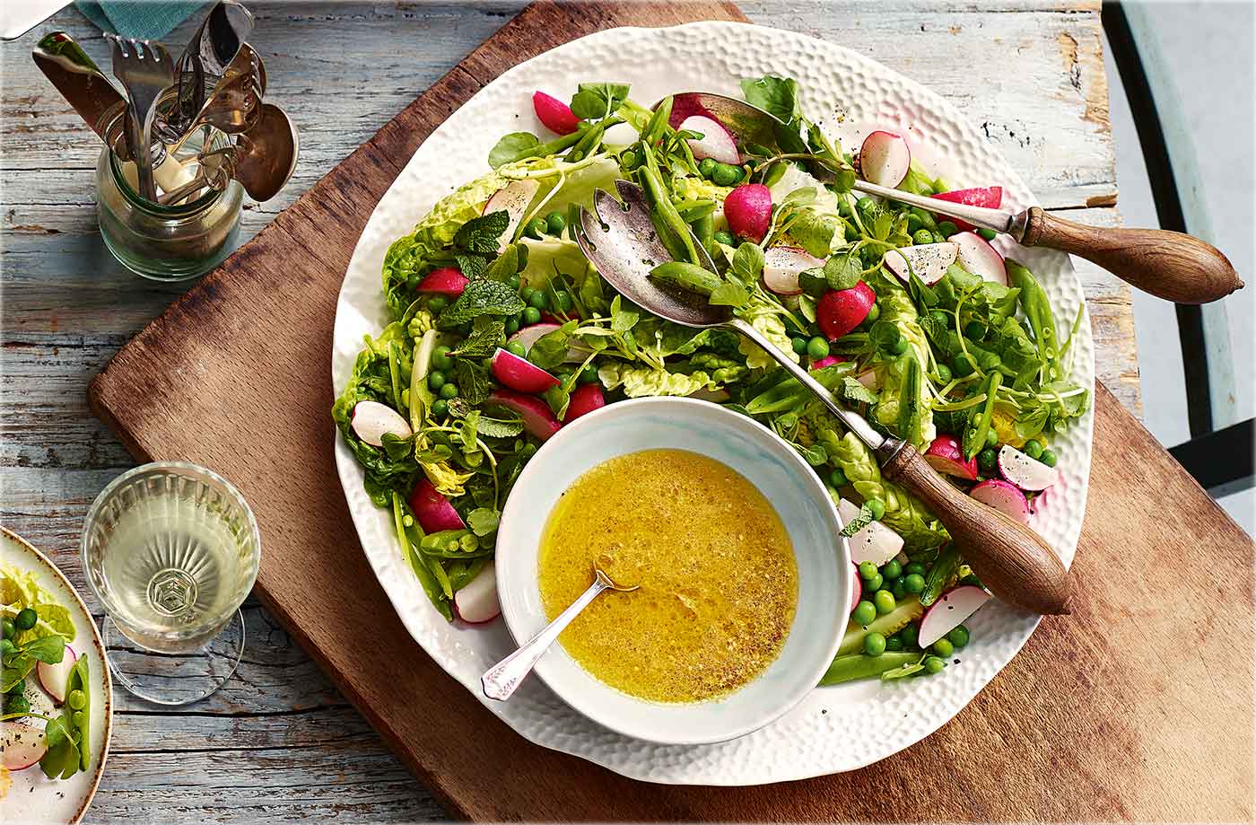 Sweet pea salad