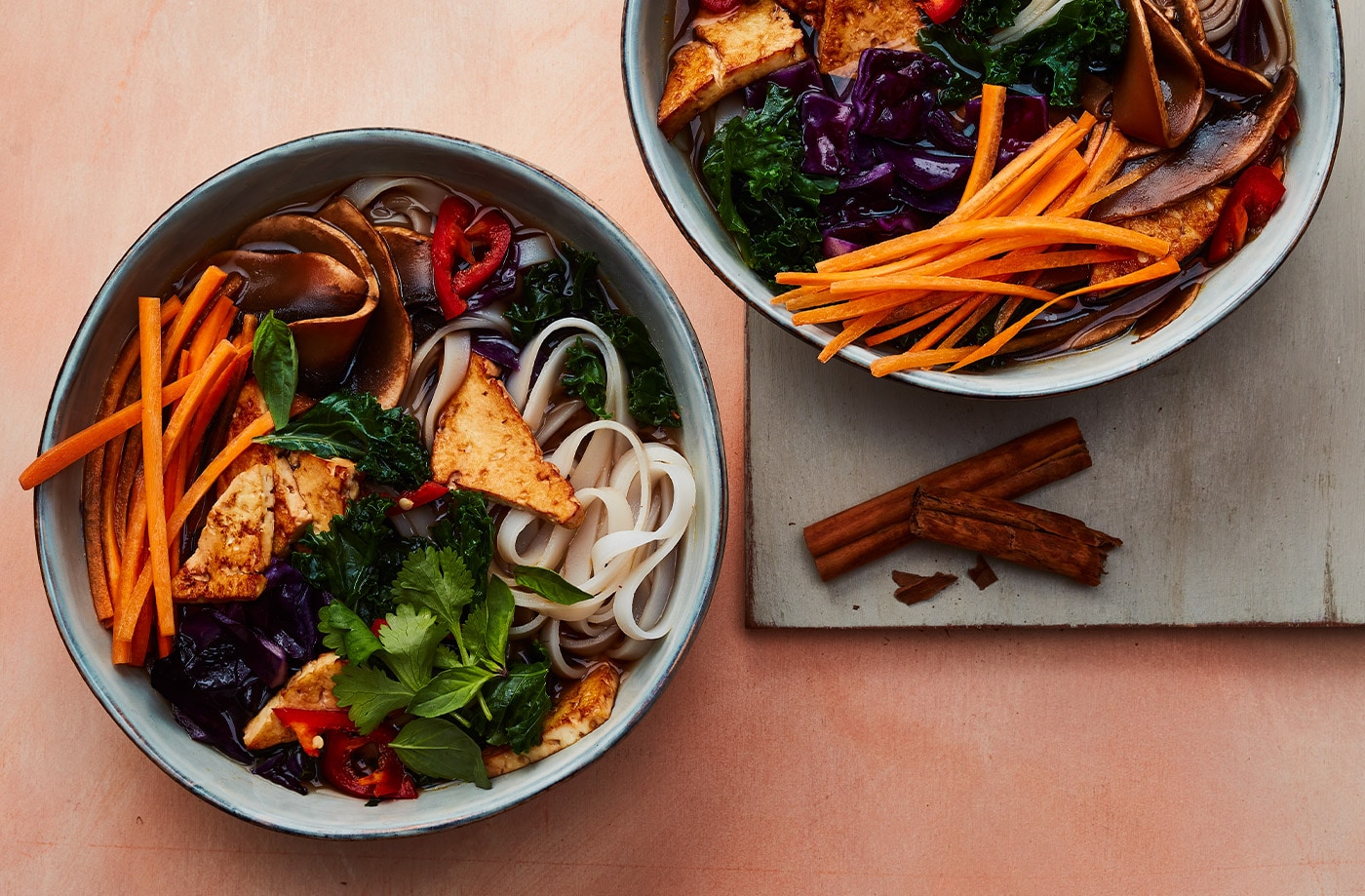 Vietnamese-style noodle soup