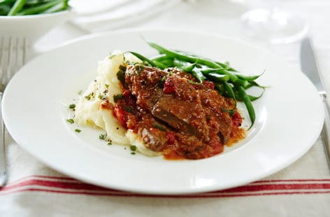 Image of "Liver and onion casserole with pancetta"