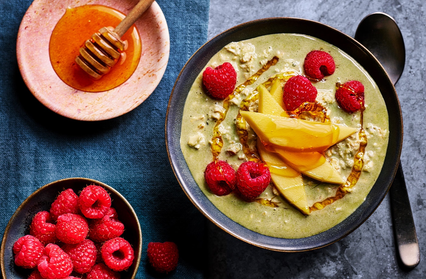 Matcha overnight oats