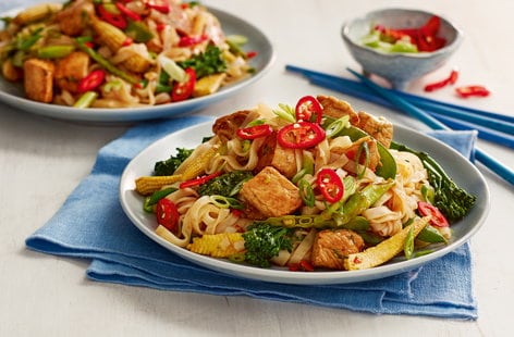 Image of "Ella's 'one handed' stir fry"