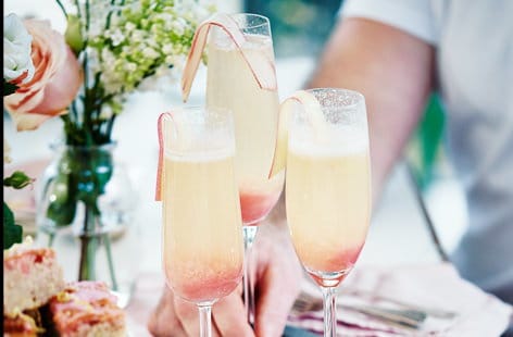 Image of "Rhubarb bellini "