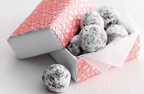 Image of "Chocolate orange truffles  "