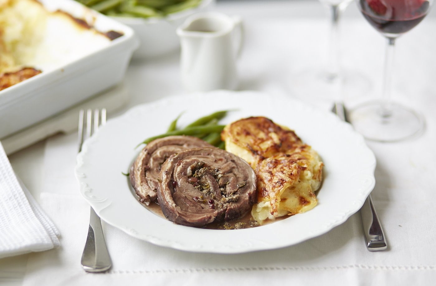 Rosemary, garlic and anchovy lamb