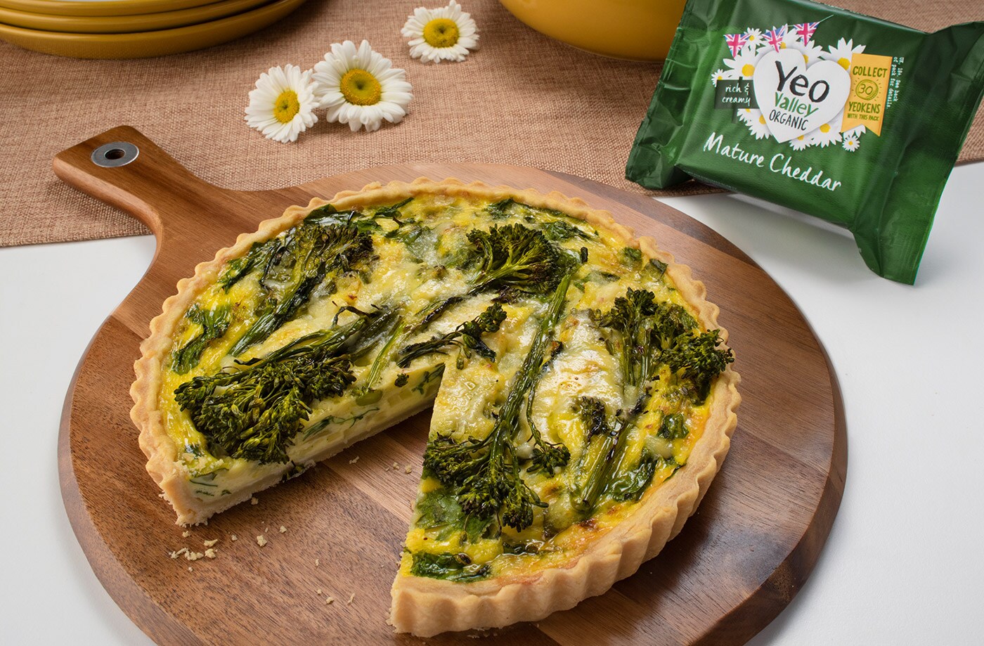 Sally’s ‘simple swap’ organic quiche