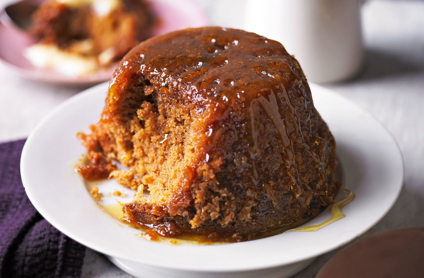 Treacle sponge pudding