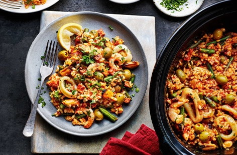 Image of "Slow-cooker paella"