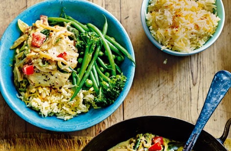 Image of "Sri Lankan-style fish curry"