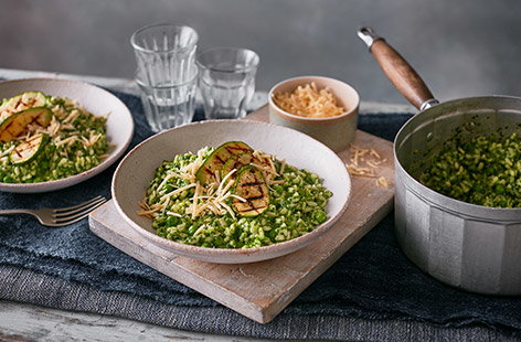 Image of "Green vegetable risotto"