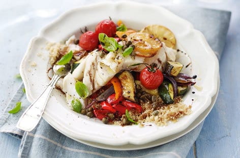 Image of "Roasted provençal fish "