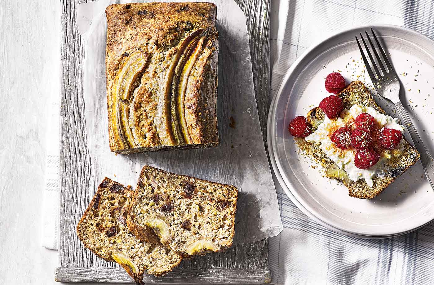 Banana breakfast loaf