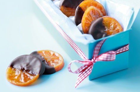 Image of "Candied clementine slices"