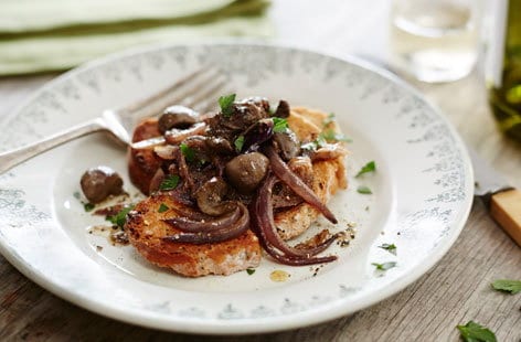 Image of "Kidneys with white wine and onions "
