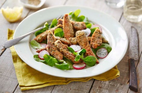 Image of "Milanese lambs’ liver salad"