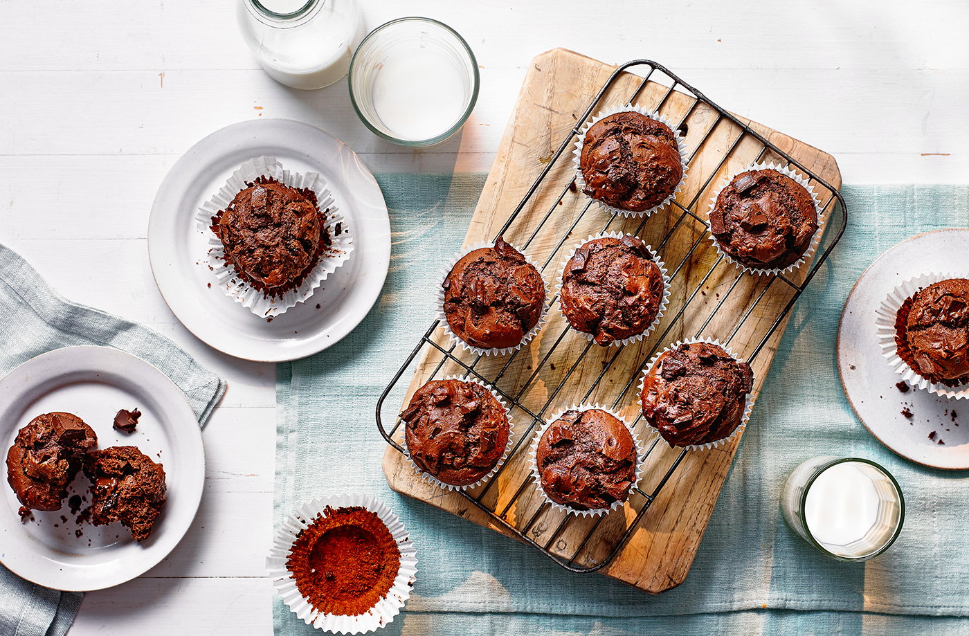 Chocolate muffins