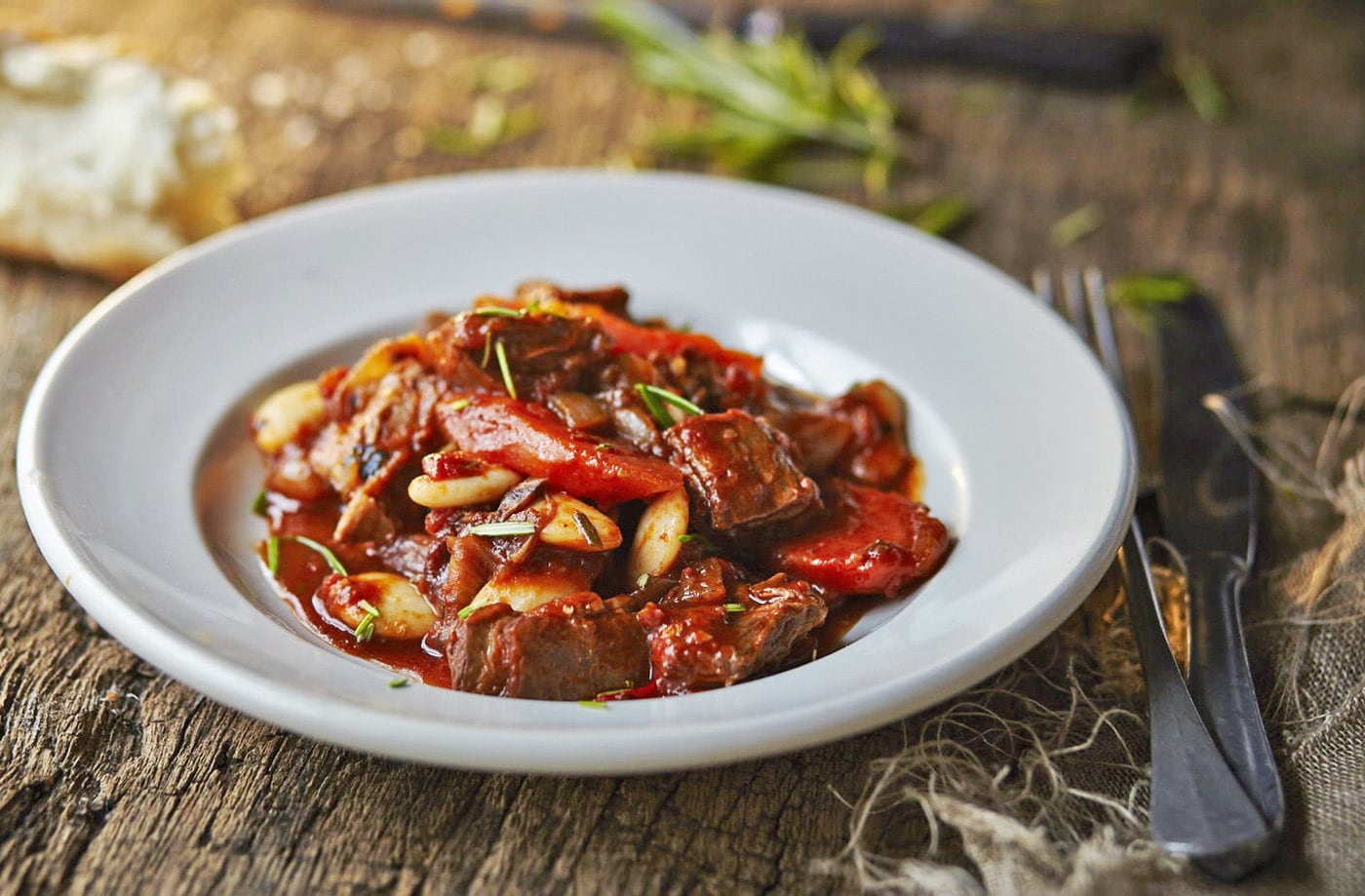 Rustic lamb stew