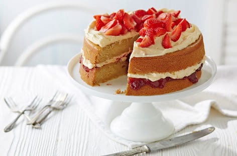 Image of "Vegan Victoria sponge"